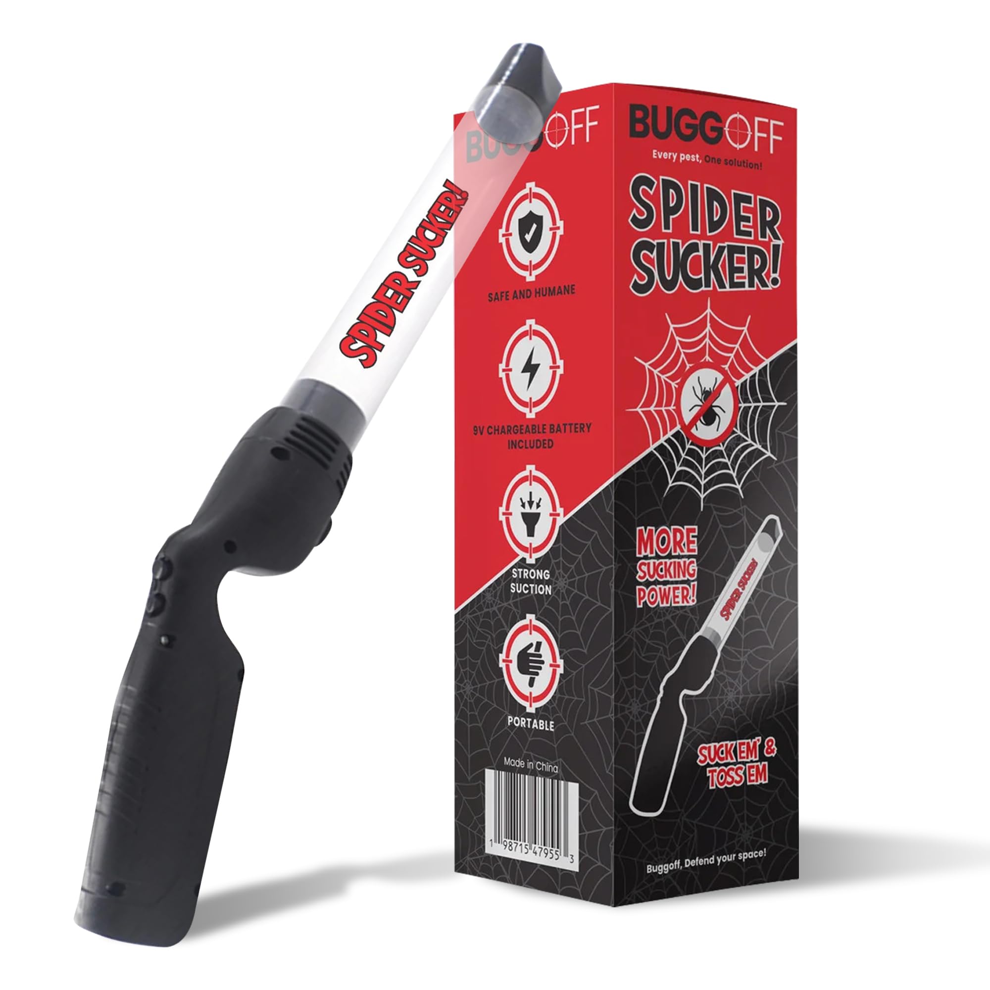 Amazon.com : BUGGOFF - Spider Sucker Bug Vacuum, Strong Suction